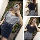 Cross Strap Short-sleeve T-shirt