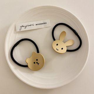 Bear / Rabbit Alloy Hair Tie