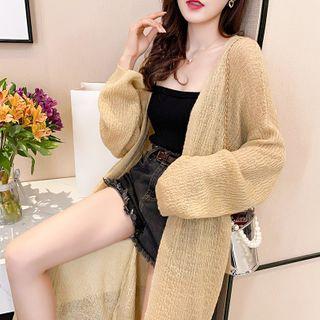 Knit Maxi Jacket