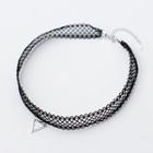 925 Sterling Silver Triangle Pendant Choker As Shown In Figure - One Size