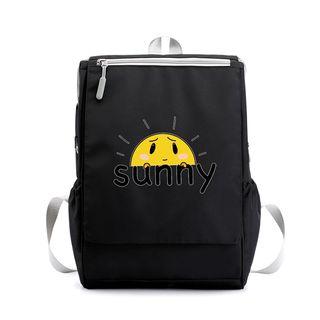 Sun-print Nylon Backpack