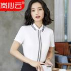 Mini Pencil Skirt / Short-sleeve Shirt / Set