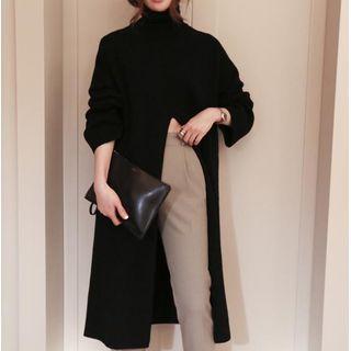 Long Slit Sweater