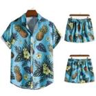 Set: Short-sleeve Hawaiian Shirt + Shorts