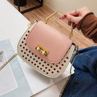 Top Handle Flap Crossbody Bag