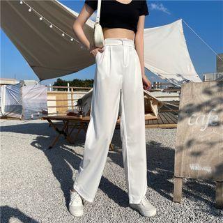 High-waist Suit Trousers