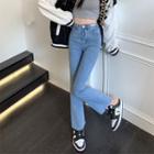 Crop Flared Jeans