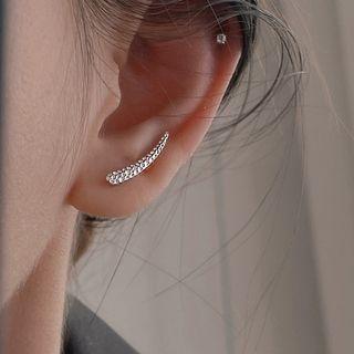 Sterling Silver Climber Earring 1 Pair - Silver - One Size