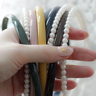 Faux Pearl / Plain Headband