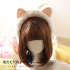 Cat Ear Chenille Earmuffs