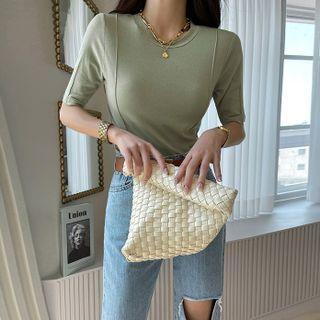 Seam-trim Fitted Top