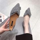 Fabric Pointed Flats