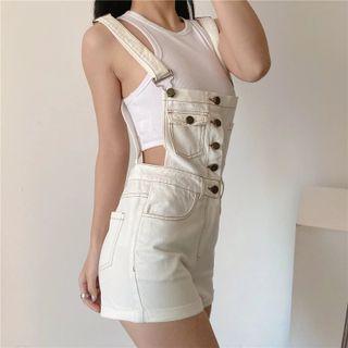 Denim Romper