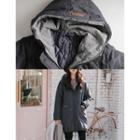 Hooded Padded Parka One Size