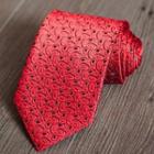 Patterned Silk Neck Tie Zs71 - One Size