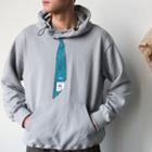 Tie-print Oversize Hoodie