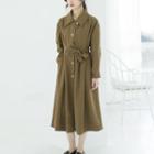 Dress - Retro Lapel Coat Jacket