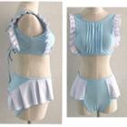Frill Trim Tankini