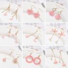 Pink Dangling Earring (various Designs)
