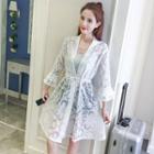 Ruffled Lace Light Jacket