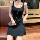 Mini A-line Tank Dress Black - One Size