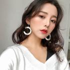 Open Hoop Dangle Earring