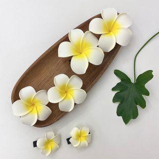 Set Of 1 / 2: Flower Alloy Hair Clip (various Designs)