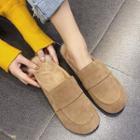 Fleece-lined Mules