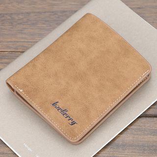 Faux Suede Wallet Coffee - One Size