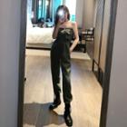 Strapless Ribbon Jumpsuit