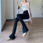 Asymmetrical Bell-bottom Pants