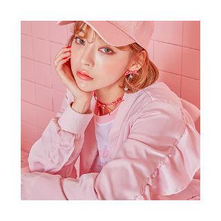 Midnight Land Frilled Satin Bomber Jacket