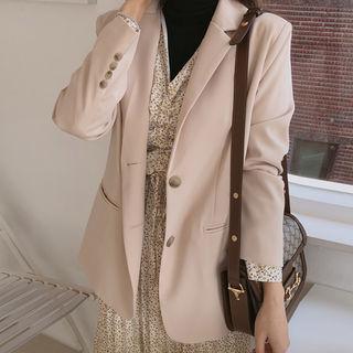 Welt-pocket Longline Blazer