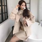 Set: Single Breasted Jacket + A-line Skirt