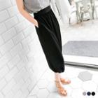 Elastic Waist Sarouel Pants