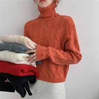 Turtleneck Sweater Top