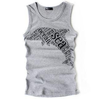 Dolphin Print Tank Top