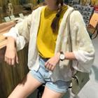 3/4-sleeve Lace Thin Jacket