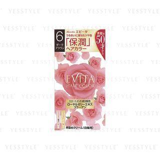 Kanebo - Evita Hair Color (#06) 2 Pcs