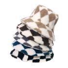 Checker Print Bucket Hat
