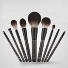 Makeup Brush Set (9 Pcs + Bag) As Shown In Figure - 9 Pcs + Bag