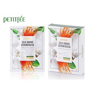 Petitfee - Silk Amino Serum Mask 10pcs