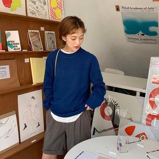 Cuffed Woolen Dress Shorts