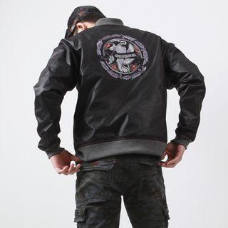 Stitched Embroidered Bomber Jacket