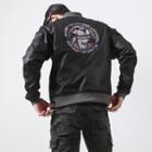 Stitched Embroidered Bomber Jacket