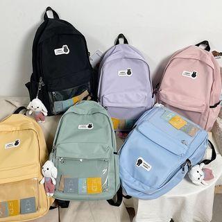 Set: Pvc Pocket Backpack + Accessory