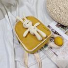 Rabbit Doll Canvas Backpack