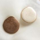 Non-matching Glaze Disc Earring 1 Pair - Earrings - One Size
