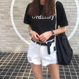 Ordinary Printed Short-sleeve T-shirt