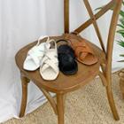 Weaving Slingback Flat Sandals
